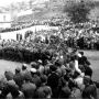 Митинг в честь встречи воинов, г. Уфа, май 1945 г.