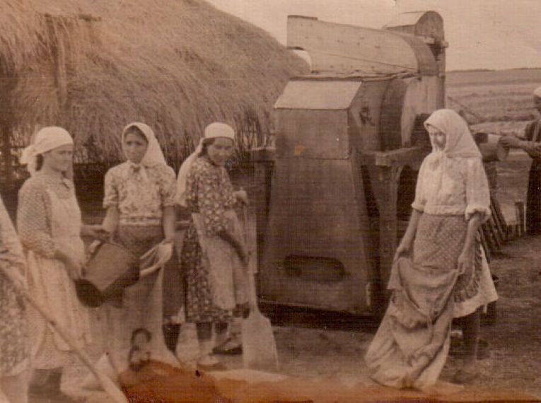 Колхозницы д.Бишкази, 1941-1945 гг.