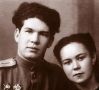 М.Карим с женой Раузой, 1946 г.