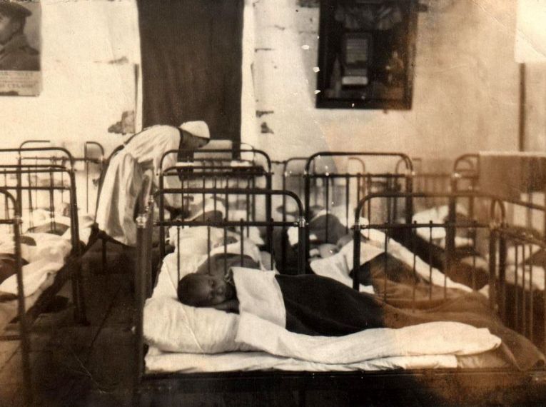 Детский санаторий, 1940- е годы.