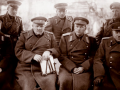 Руководители и ведущие преподаватели Военно-авиационного училища разведчиков Военно-воздушных сил Красной Армии, г. Давлеканово, 1943 г.