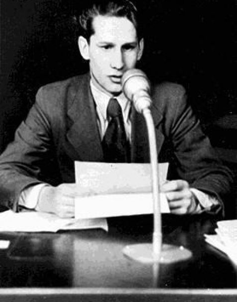 Маркус Вольф, диктор Берлинского радио, 1940-е гг.