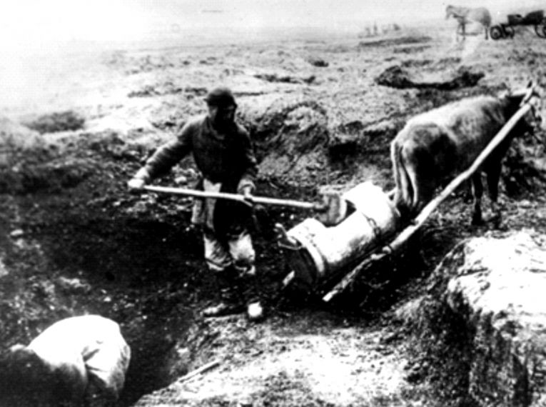 Работа на рудниках, 1941-1945 гг.