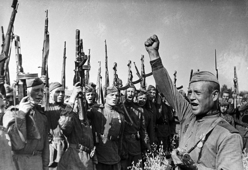 Фото военных лет 1941 1945 победа черно белые
