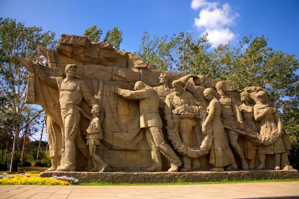 Памятник Мамаев Курган в Волгограде