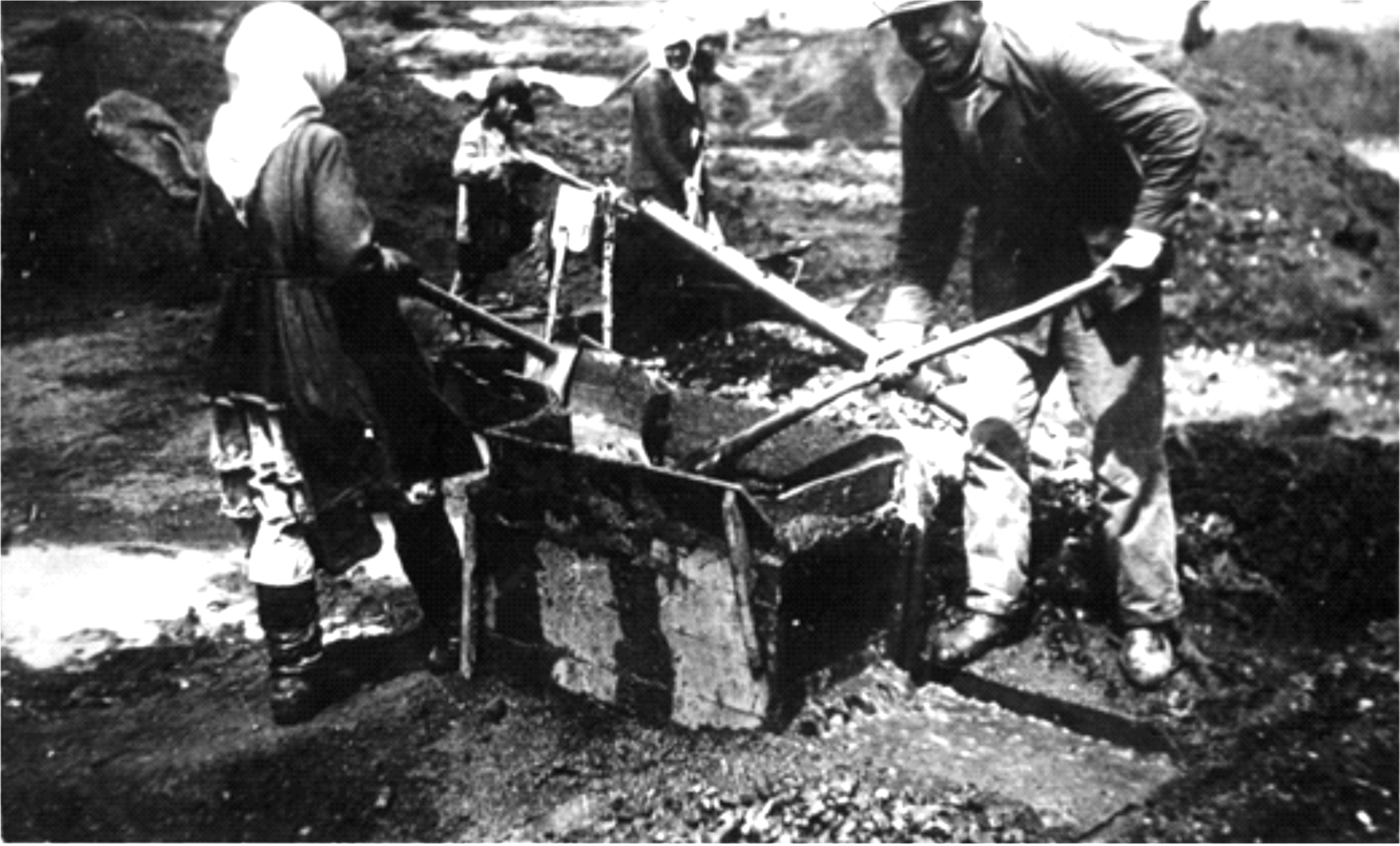 Работа по добыче золота, 1941-1945 гг.