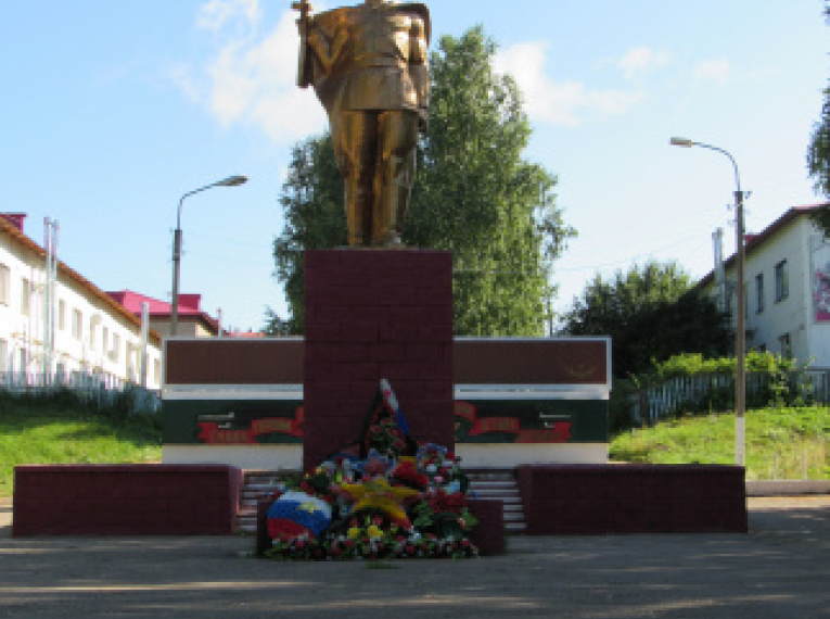 Памятник-мемориал «Слава героям-землякам, павшим в боях за Родину», с. Новобелокатай