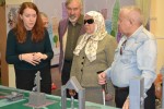 Открытие адаптированной тактильной выставки «Парк Победы на ладони» в Башкирской республиканской специальной библиотеке для слепых