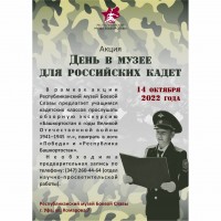 Акция «День в музее для российских кадет»