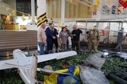 Выставка сбитых дронов Выставка сбитых дронов