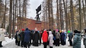 «Журавлиный клин» в Парке Победы