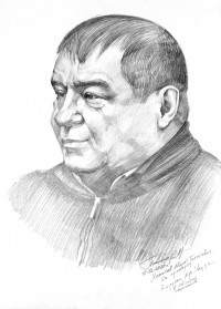 Графика: «Портрет Халикова Марата Талгатовича»