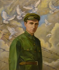 Картина: Портрет партизана Николая Яковлевича Киселева